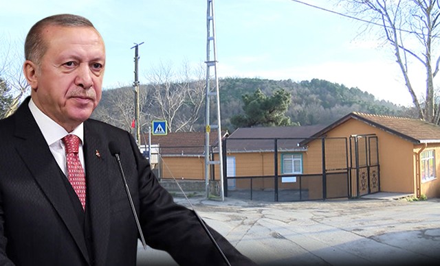 Cumhurbaşkanı Erdoğan ziyaret etti, mahalleye okul projesi başladı