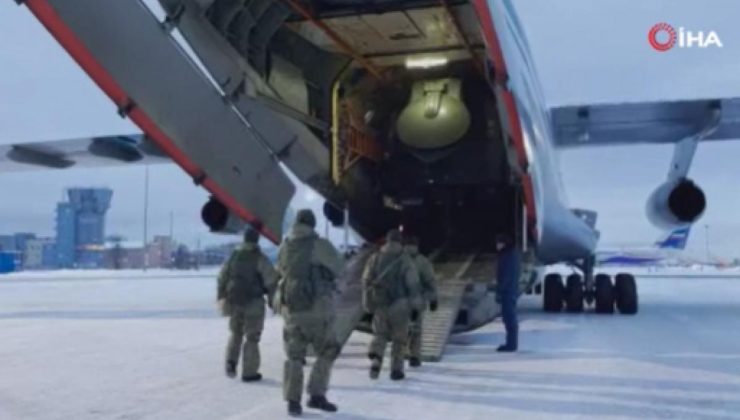 Rusya, Kazakistan’a hava indirme birliği gönderdi