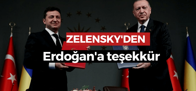 Zelensky’den son dakika Türkiye açıklaması: Erdoğan’a teşekkür ederim