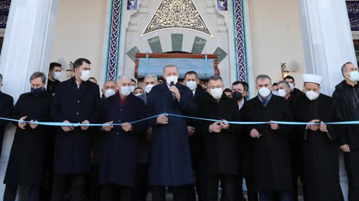 Cumhurbaşkanı Erdoğan Prof. Dr. Osman Öztürk Camii’nin açılışını yaptı