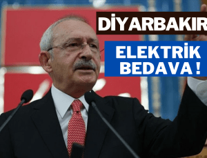 Kemal Kılıçdaroğlu: Diyarbakır’da da elektriği bedava vereceğiz