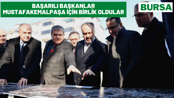 Başkanı AliNur Aktaş, Mustafakemalpaşa’yı ziyarete geldi