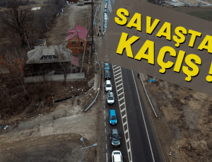 Ukraynalılar Romanya sınırında araç kuyruklar oluşturdu