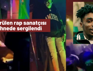 ABD’de öldürülen rap müzik sanatçısı sahnede sergilendi