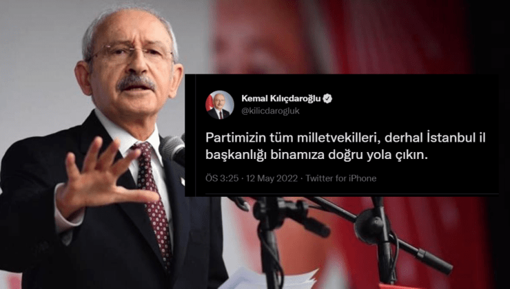 Kılıçdaroğlu’ndan partisinin milletvekillerine çağrı