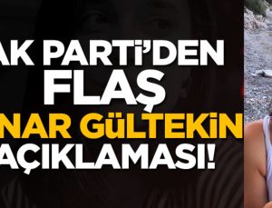 Ömer Çelik’ten Pınar Gültekin davasına ilişkin açıklama