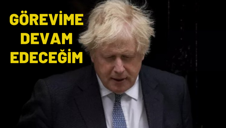 İngiltere Başbakanı Boris Johnson görevine devam edeceğini söyledi
