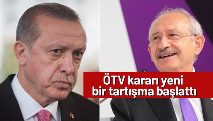 Resmi Gazete’de yayınlanan ÖTV kararı yeni bir tartışma başlattı