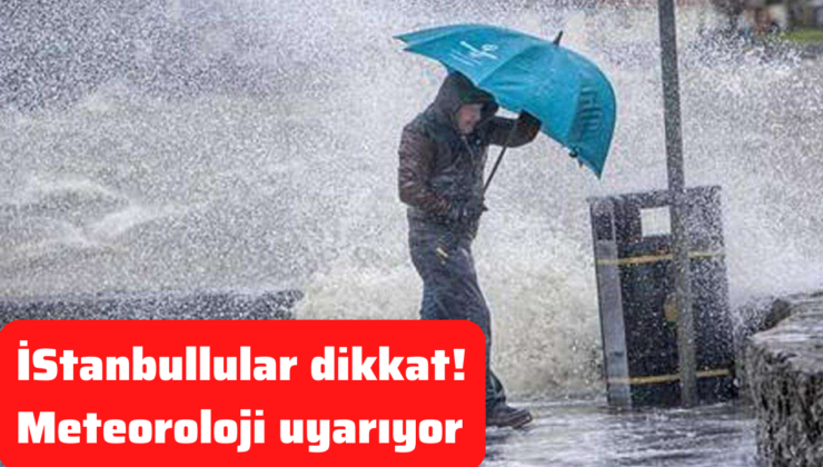 Son Dakika! AFAD’dan İstanbul için kuvvetli yağış uyarısı: Sel, yıldırım, dolu, hortum gibi olumsuzluklara karşı dikkatli ve tedbirli olun