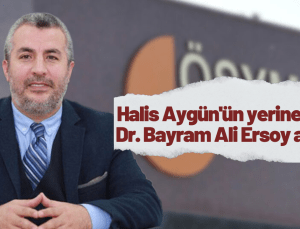 Görevden alınan ÖSYM Başkanı Halis Aygün’ün yerine Prof. Dr. Bayram Ali Ersoy atandı