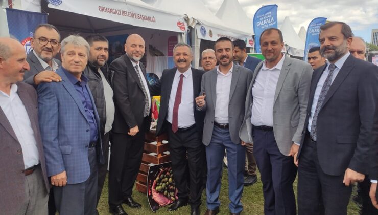Orhangazi Belediyesi Bursa Gastronomi Festivalinde Orhangazi’nin Ürünlerini Tanıttı