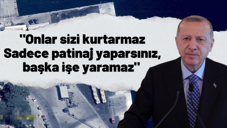 Cumhurbaşkanı Erdoğan Yunanistan’a sert çıktı