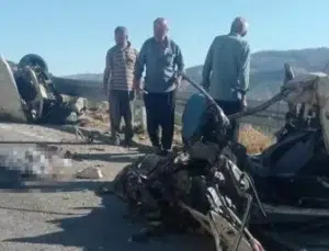Yine Gaziantep yine katliam gibi kaza! İki araç çarpıştı, 4 kişi yaşamını yitirdi