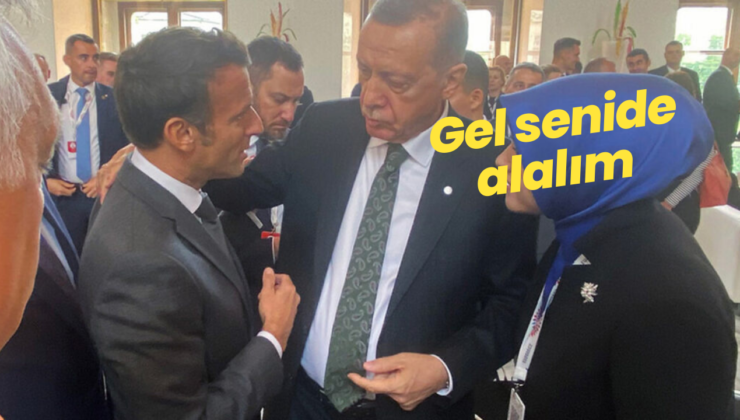 Cumhurbaşkanı Erdoğan’dan Macron’a davet