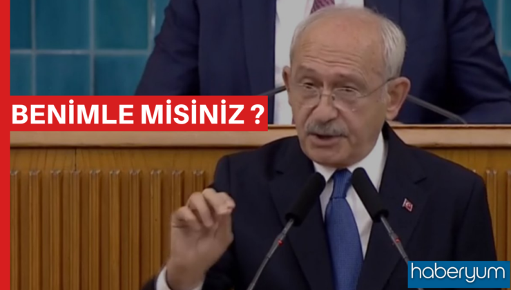 CHP grup toplantısında ‘Cumhurbaşkanı Kılıçdaroğlu’ sloganları