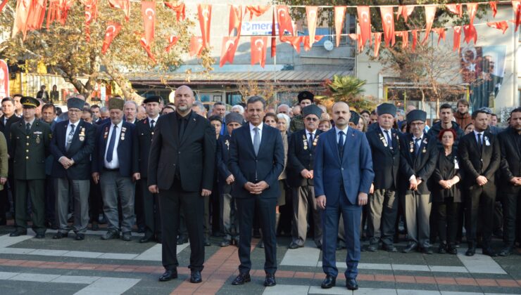 Atatürk Orhangazi’de Törenlerle Anıldı.