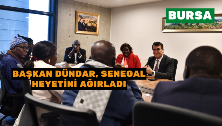 Başkan Dündar, Senegal heyetini ağırladı