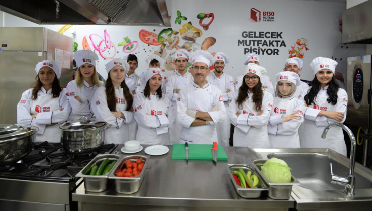 BTSO Mutfak Akademi’de Yeni Dönem Eğitimleri Başlıyor