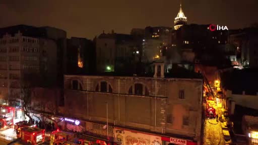 Beyoğlu’nda Ermeni Kilisesi’ndeki yangında ölü sayısı 2’ye çıktı