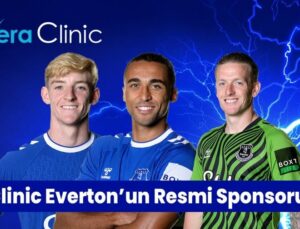 İngiliz takımı Everton’ın Vera Clinic resmi sponsoru oldu
