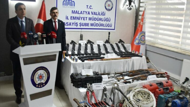 Malatya’da hırsız çetesine operasyon: 12 gözaltı