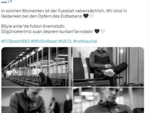 Basel: “Böyle anlarda futbol önemsizdir”