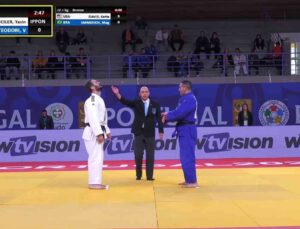 Bursa’lı milli judocu Portekiz’den bronz madalya ile döndü
