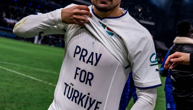 Cengiz Ünder: “Türkiye için dua edin”