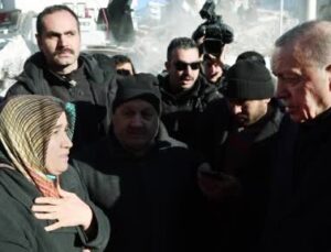 Cumhurbaşkanı Erdoğan, Kahramanmaraş’ın Pazarcık ilçesinde incelemelerde bulundu