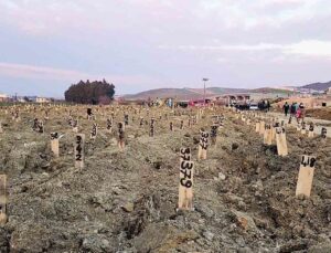 Denizli Valiliği, Hatay’da deprem mezarlığı kurdu