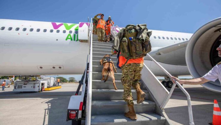 El Salvador’dan Türkiye’ye 100’ü aşkın arama kurtarma personeli gönderildi