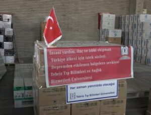 İran, Türkiye’ye 6 tonu aşkın tıbbi malzeme gönderiyor