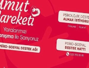 İzmir Büyükşehir Belediyesi’nden depremzedelere psiko-sosyal destek