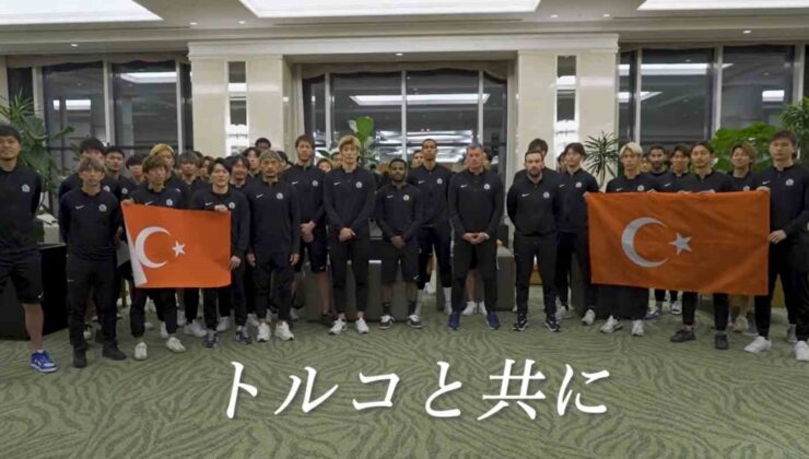 Japonya takımı Sanfreecce Hiroshima’dan depremzedelere destek