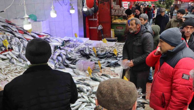Karadeniz’deki fırtına balık avını aksattı, tezgahlar buzhane balıklarına kaldı