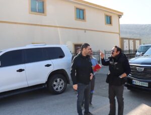 Katar Büyükelçisi Lekhwiya üyeleri ile birlikte Hatay’ı ziyaret etti
