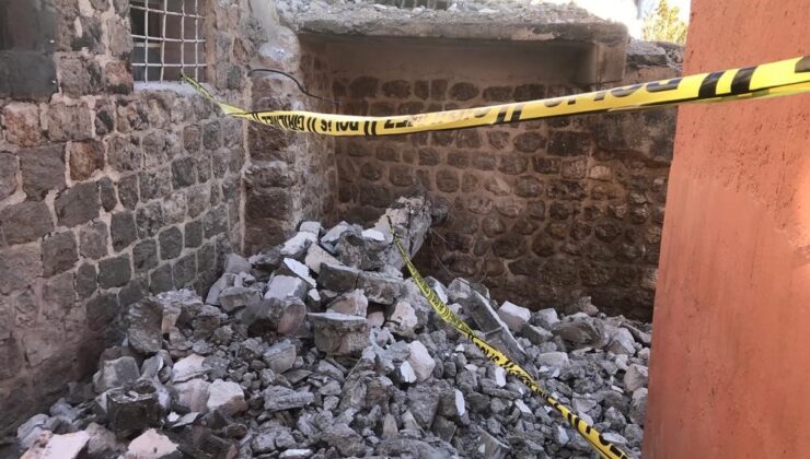 Mardin’de işçilerin üstüne cami lojmanı çöktü: 1 ölü, 1 yaralı