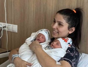 Osmaniye’den Ankara’ya gelen depremzede ikiz doğum yaptı