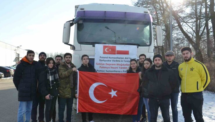 Polonya’dan ilk yardım tırı Türkiye’ye yola çıktı