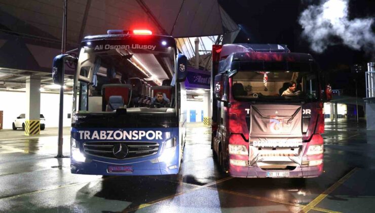 Trabzonspor, takım otobüsünü afet bölgesine gönderdi