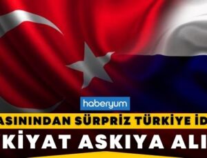 Rus basınından sürpriz iddia: Türkiye, Rusya’ya sevkiyatı askıya aldı