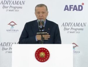 Cumhurbaşkanı Erdoğan, Adıyaman’daki iftar programında açıklamalarda bulundu