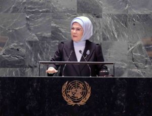Guterres ve Emine Erdoğan, BM Genel Kurulunda düzenlenen Sıfır Atık Özel Oturumu’nda konuştu