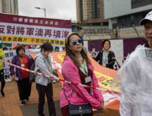 Hong Kong’da 2020’den bu yana ilk protesto