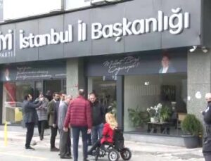 İYİ Parti İstanbul İl Başkanlığına isabet eden mermi olayın detayları belli oldu
