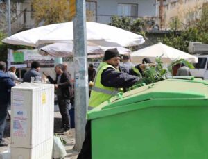 Selçuk’ta pazar atıkları kompost gübreye dönüştürülecek