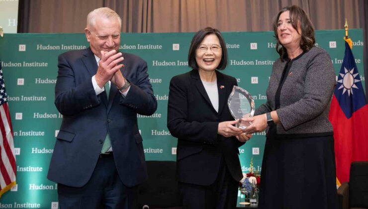 Tayvan lideri Tsai’ye ABD’de Küresel Liderlik Ödülü