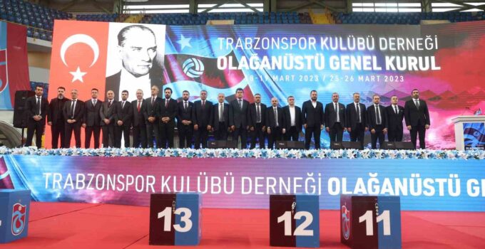 Trabzonspor’un 48. dönem yönetim kurulunda görev dağılımı yapıldı
