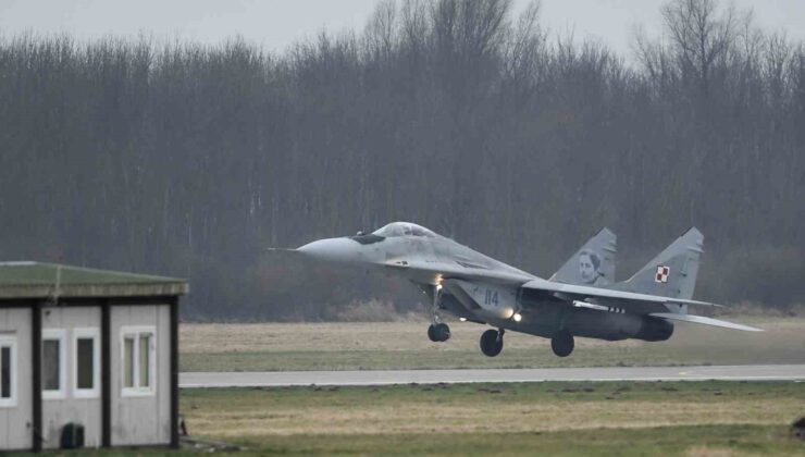 Almanya’dan Polonya’ya MiG-29 savaş uçaklarının Ukrayna’ya ihracına onay