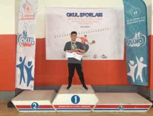 Altınküre Okulları öğrencisinden Türkiye şampiyonluğu